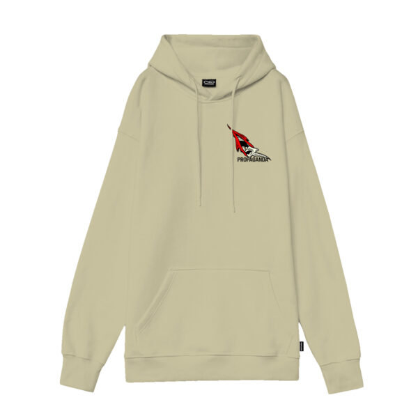 Propaganda Ribs Scrub Hoodie – Gravel Ritorno libero