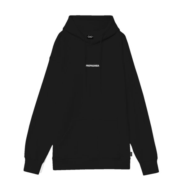 Propaganda Ribs Waves Hoodie – Black Promozione temporanea