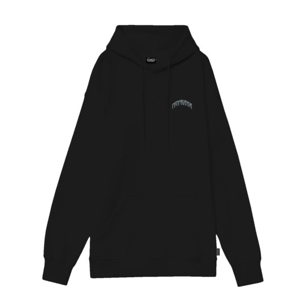 Propaganda Triangle Ripper Hoodie – Black Promozione