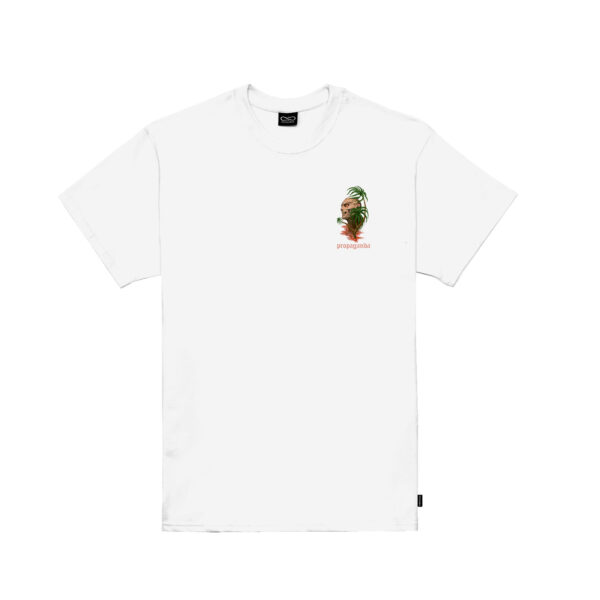 Propaganda Scarful Undead Tee – White Affare Del Giorno