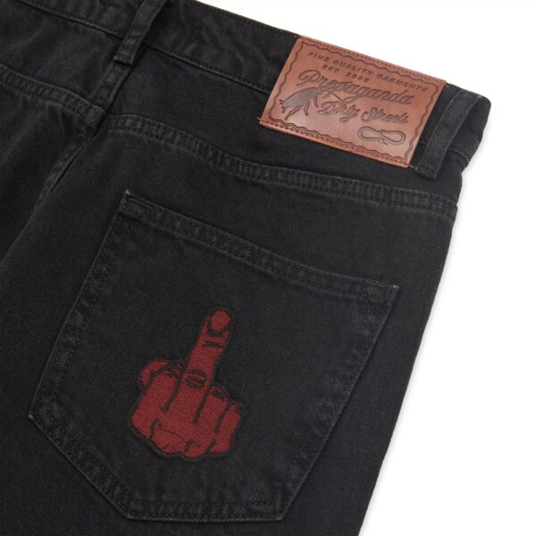 Propaganda Denim Baseball Pants – Black Novità