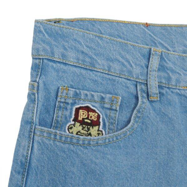 Propaganda Denim Baseball Shorts – Blue Presa