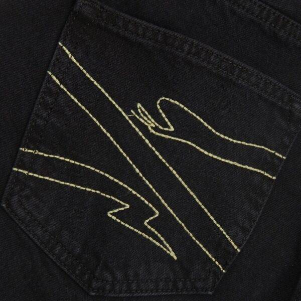 Propaganda Denim Baseball Shorts – Black Sconto