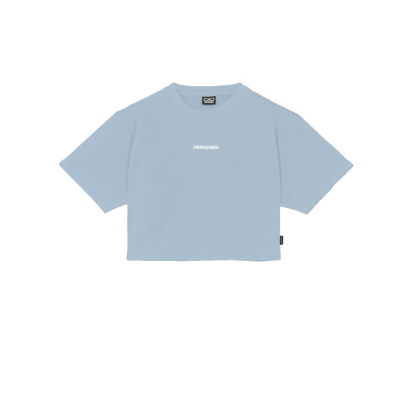 Propaganda Ribs Woman Crop Top Tee – Sky Vendita Calda