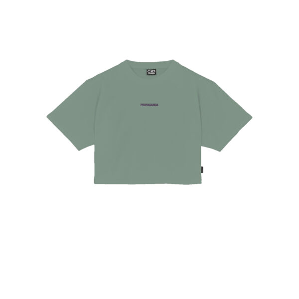 Propaganda Ribs Woman Crop Top Tee – Iceberg Saldi Di Fabbrica