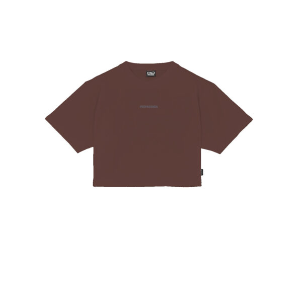 Propaganda Ribs Woman Crop Top Tee – Mink I Più Venduti