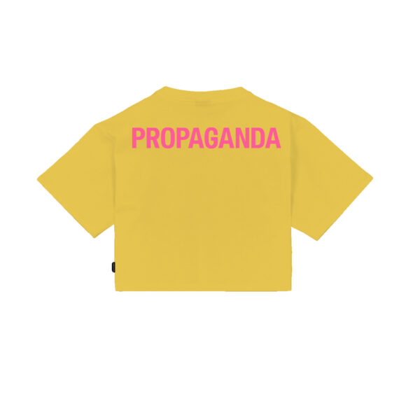 Propaganda Logo Woman Crop Top Tee – Aurora Moda