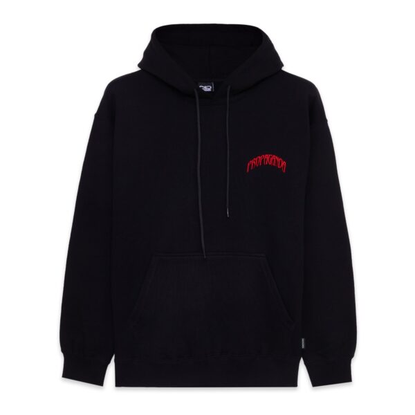Propaganda Triangle Lion Hoodie – Black Offerte speciali