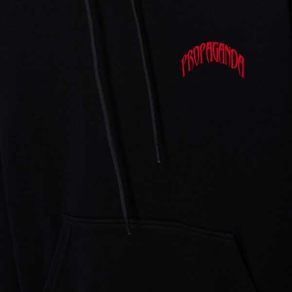 Propaganda Triangle Lion Hoodie – Black Offerte speciali