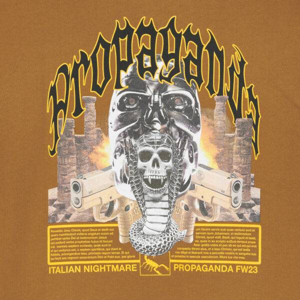 Propaganda Saudi Hoodie – Brown Ritorno libero