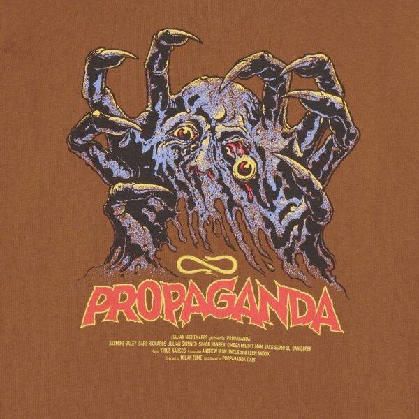 Propaganda Melt Hoodie – Brown Fino al 60% di sconto