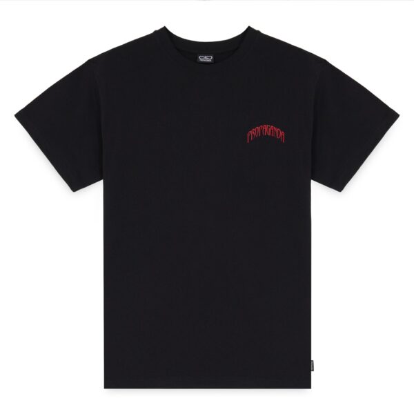 Propaganda Triangle Panda Tee – Black Qualità Garantita
