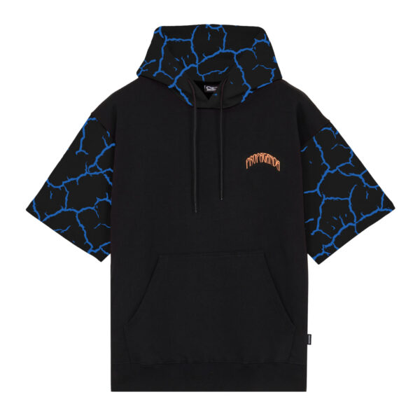 Propaganda Triangle Gorilla Hoodie Short – Black Affare Del Giorno