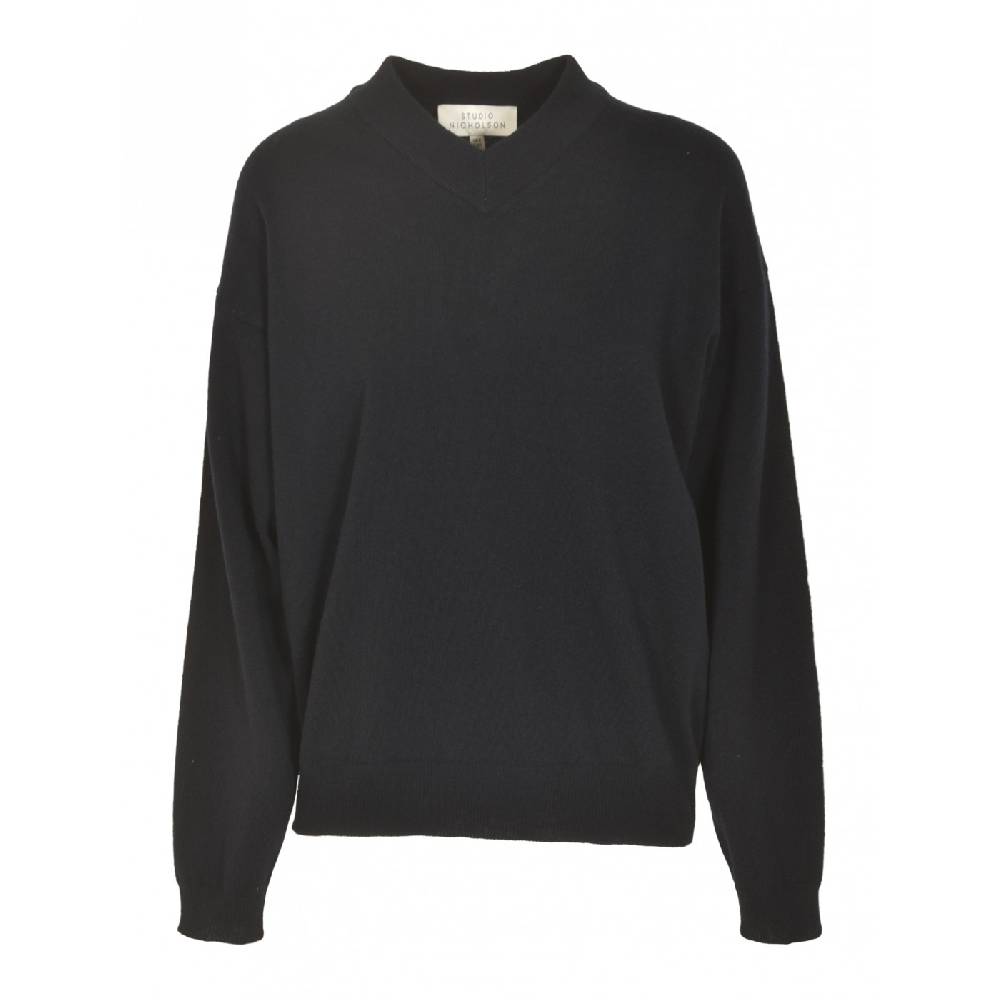 STUDIO NICHOLSON Maglia scollo v over Online