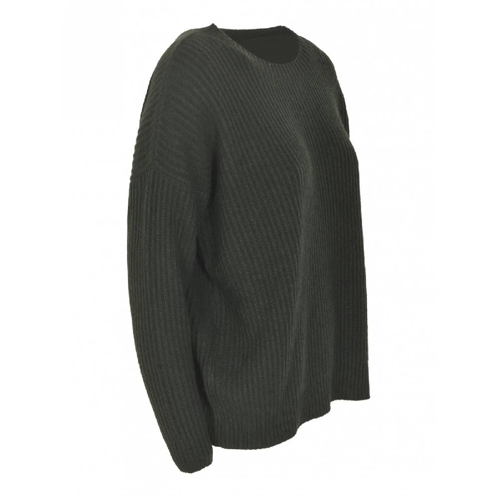 F CASHMERE Maglia girocollo costa inglese In Vendita