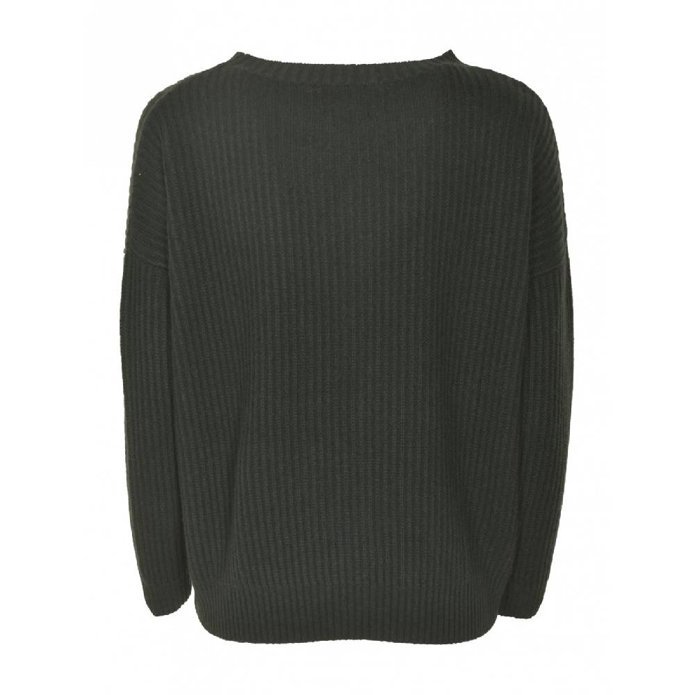 F CASHMERE Maglia girocollo costa inglese In Vendita