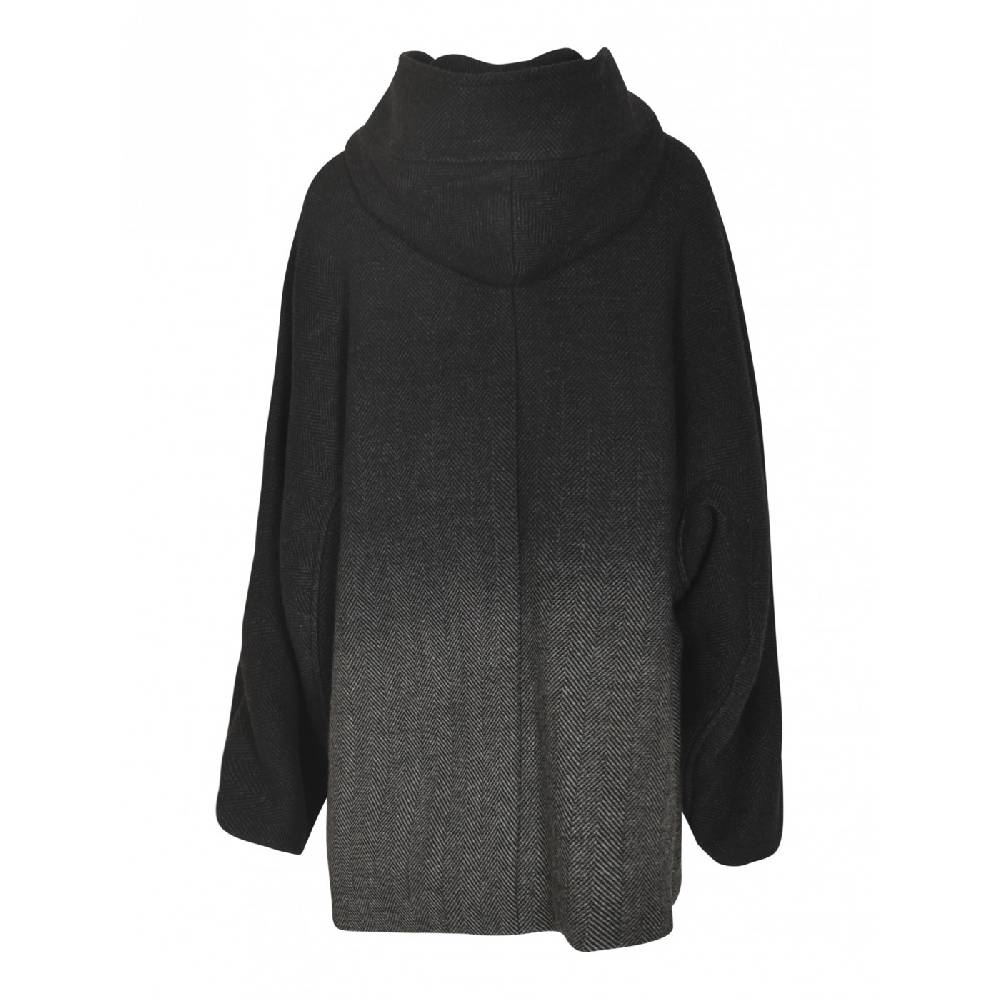 Y&#039;S YOHJI YAMAMOTO Caban drappeggiato con cappuccio Offerte
