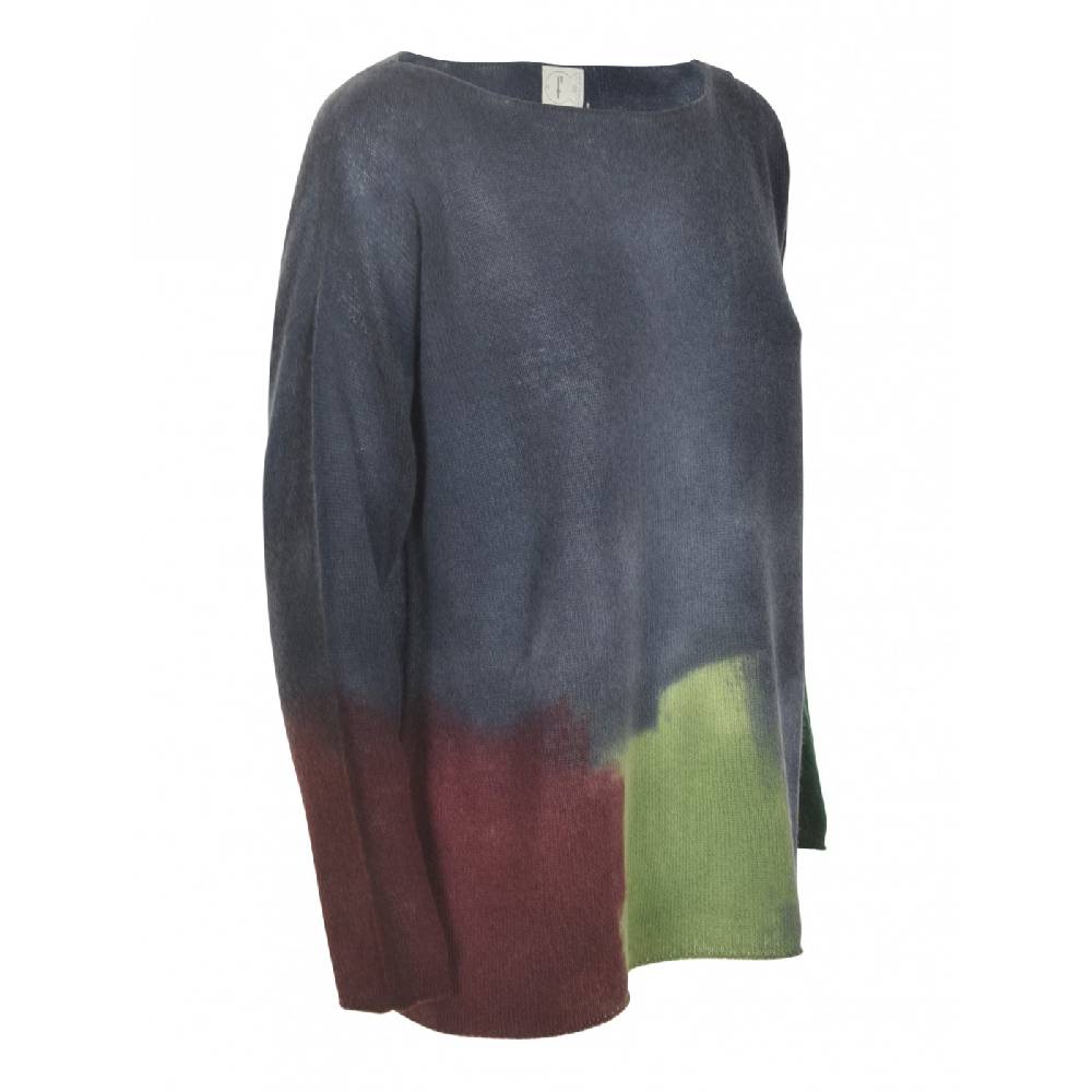 F CASHMERE Maglia girocollo scollo barchetta Fino Al -60%