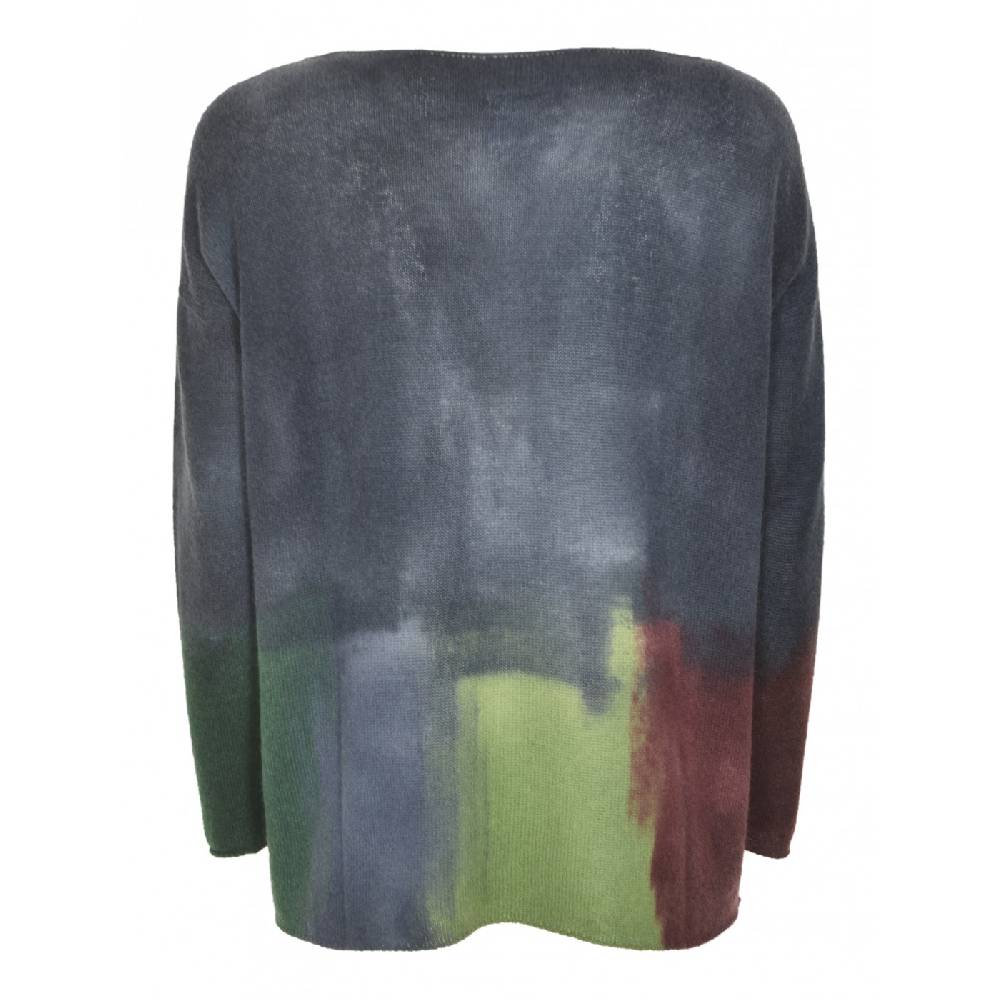F CASHMERE Maglia girocollo scollo barchetta Fino Al -60%