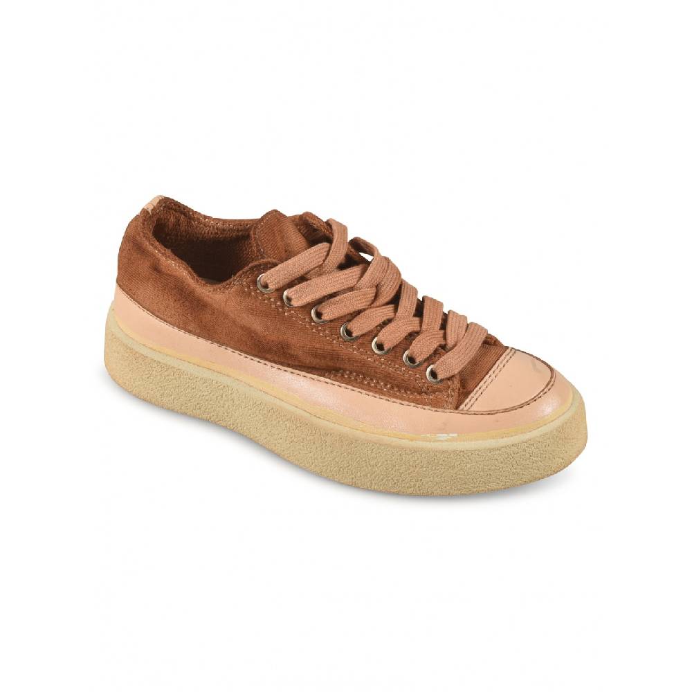 PANAMA ROUTE Sneakers cotone tinto Outlet