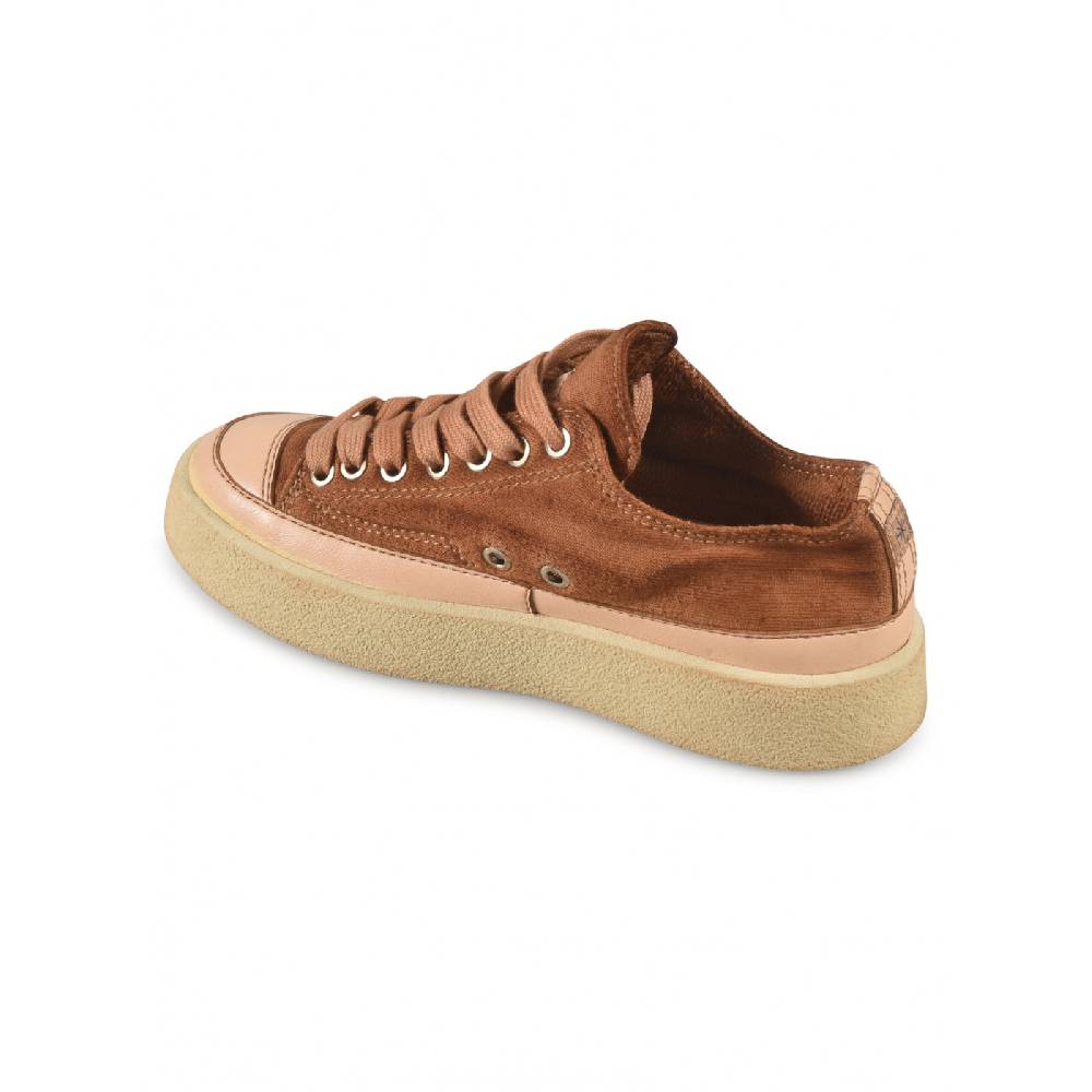 PANAMA ROUTE Sneakers cotone tinto Outlet