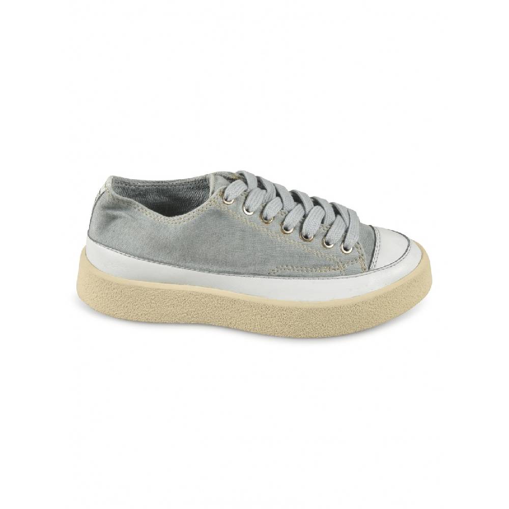 PANAMA ROUTE Sneakers cotone tinto In Vendita