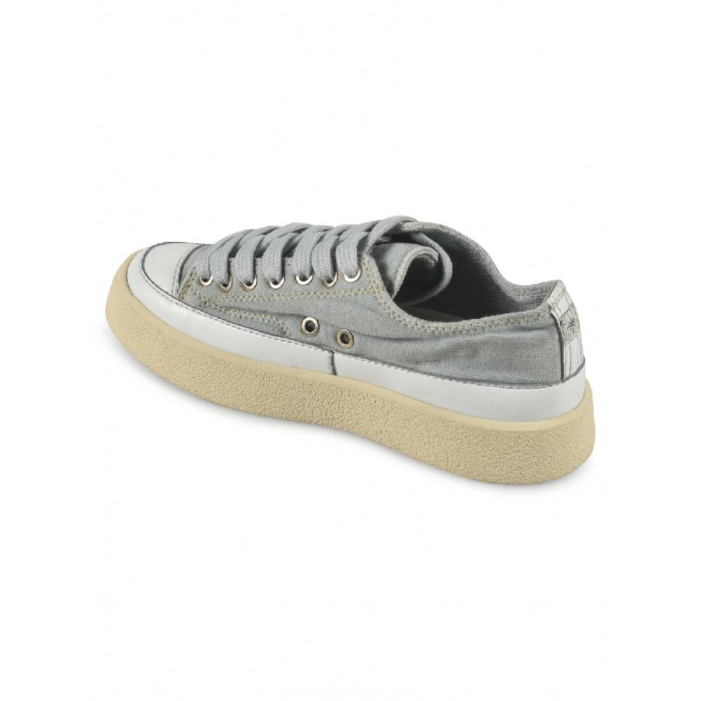 PANAMA ROUTE Sneakers cotone tinto In Vendita