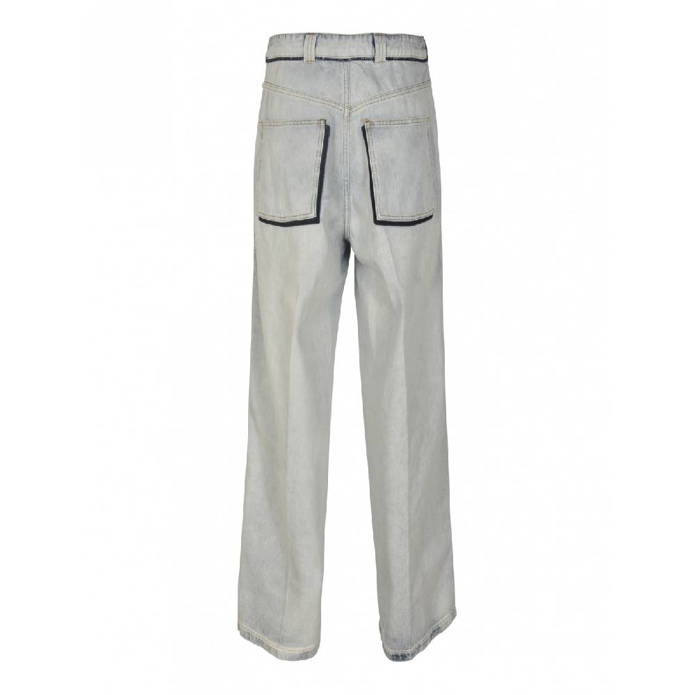 MAISON MARGIELA Jeans over con pences gamba larga Negozio