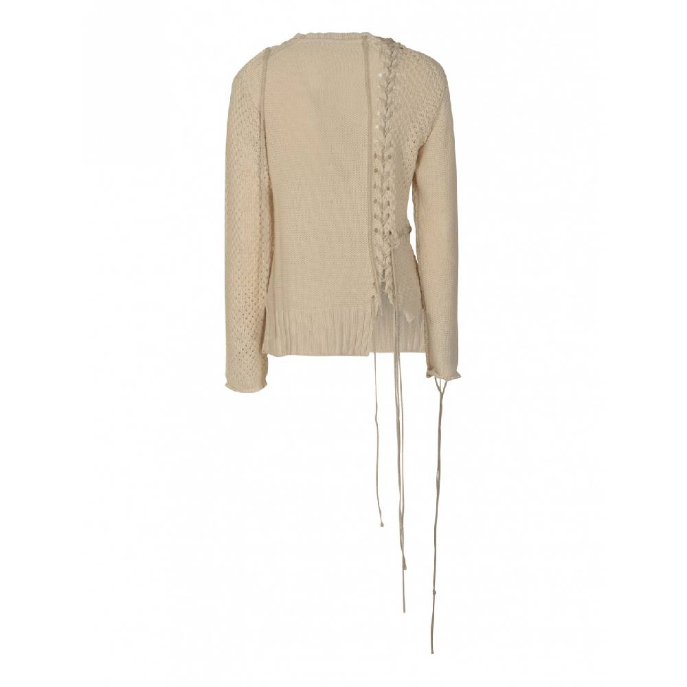 Y&#039;S YOHJI YAMAMOTO Maglia girocollo patchwork In Saldo
