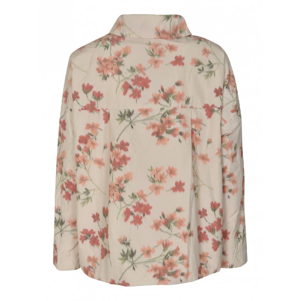 CASEY CASEY Giacca collo camicia fantasia fiori Pezzi Unici