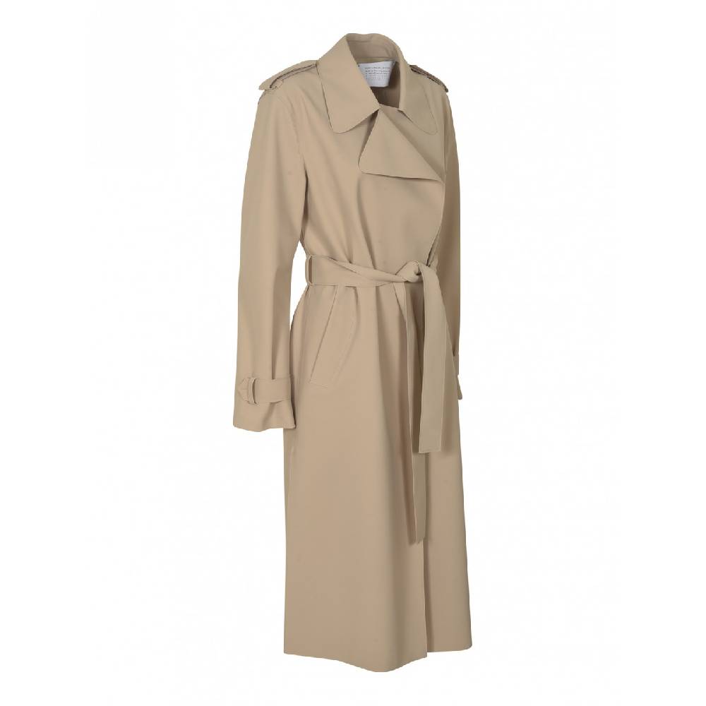HARRIS WHARF LONDON Trench scuba con spacchi laterali Outlet