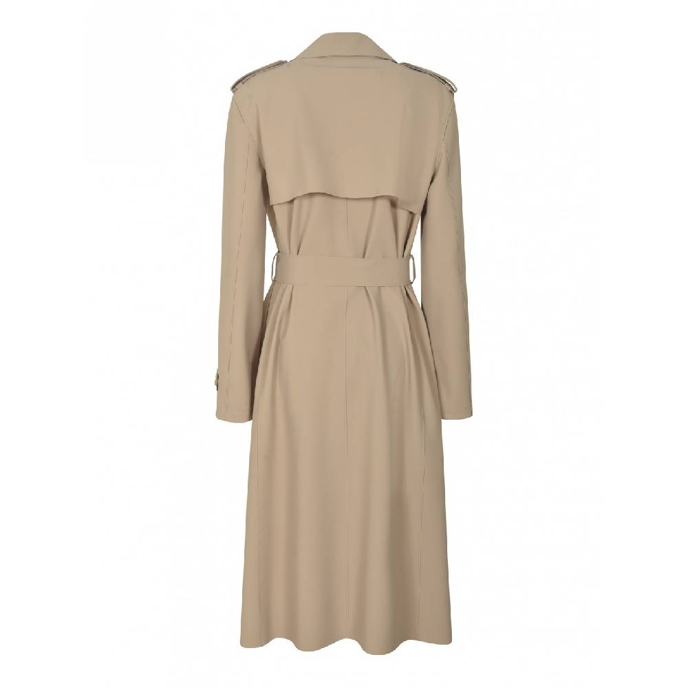 HARRIS WHARF LONDON Trench scuba con spacchi laterali Outlet