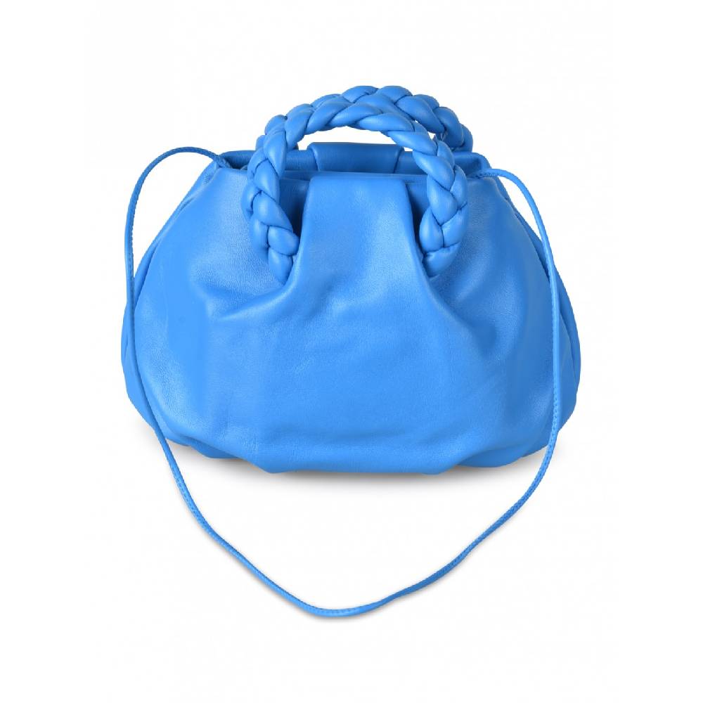HEREU Bombon braided handle pleated crossbody Offerte
