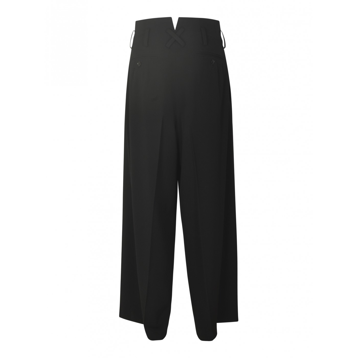 Y&#039;S YOHJI YAMAMOTO Pantaloni pences gamba larga Offerta Pasqua