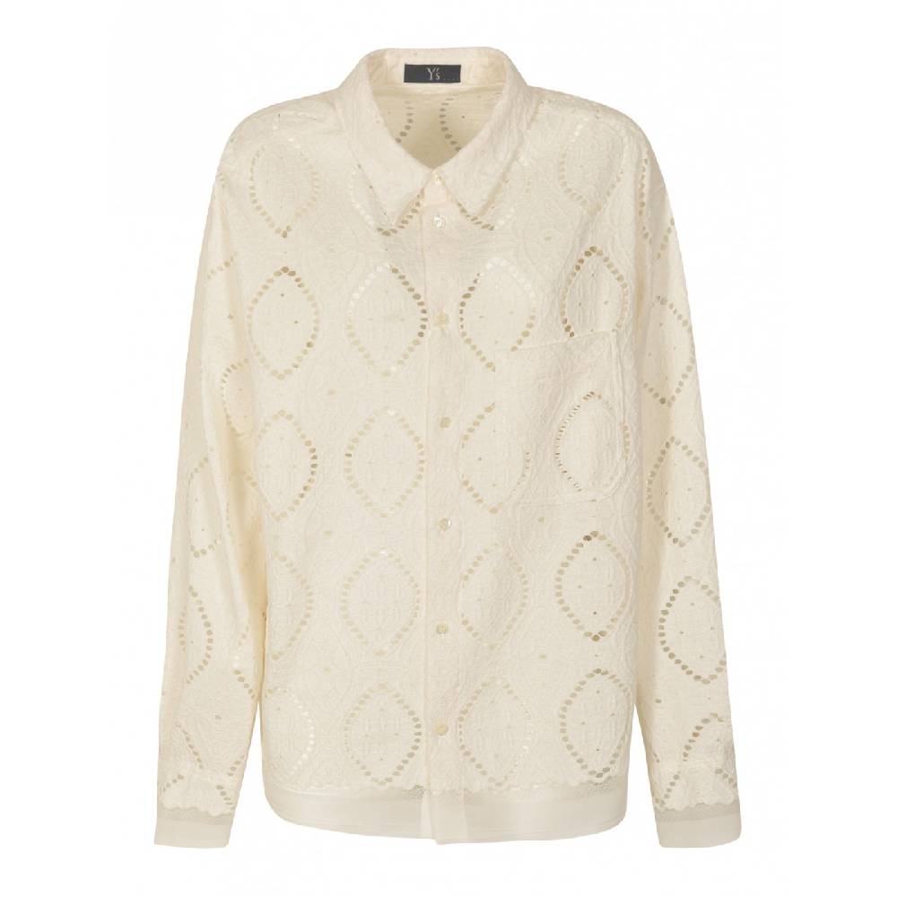 Y&#039;S YOHJI YAMAMOTO Camicia pizzo over Offerta Anniversario