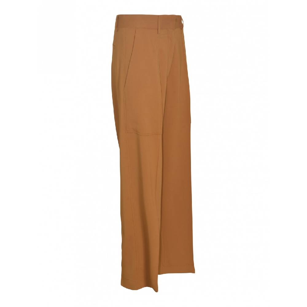 FORTE FORTE Pantaloni cargo cady crepe stretch Comprare a buon mercato