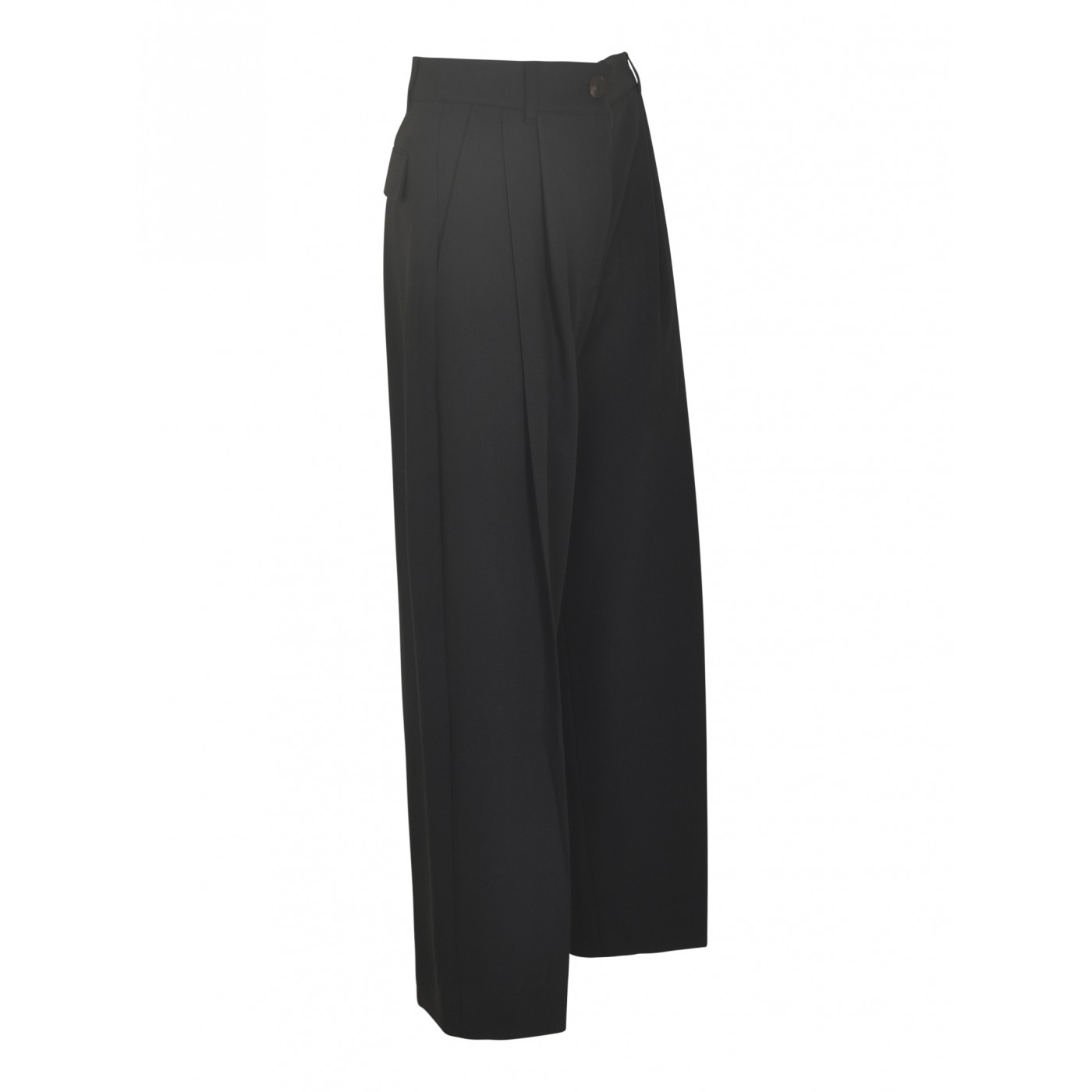 STUDIO NICHOLSON Pantaloni con pences gamba larga Grande vendita