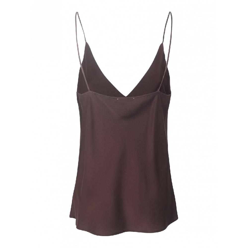FORTE FORTE Top spallina ras seta strech Flash Sale