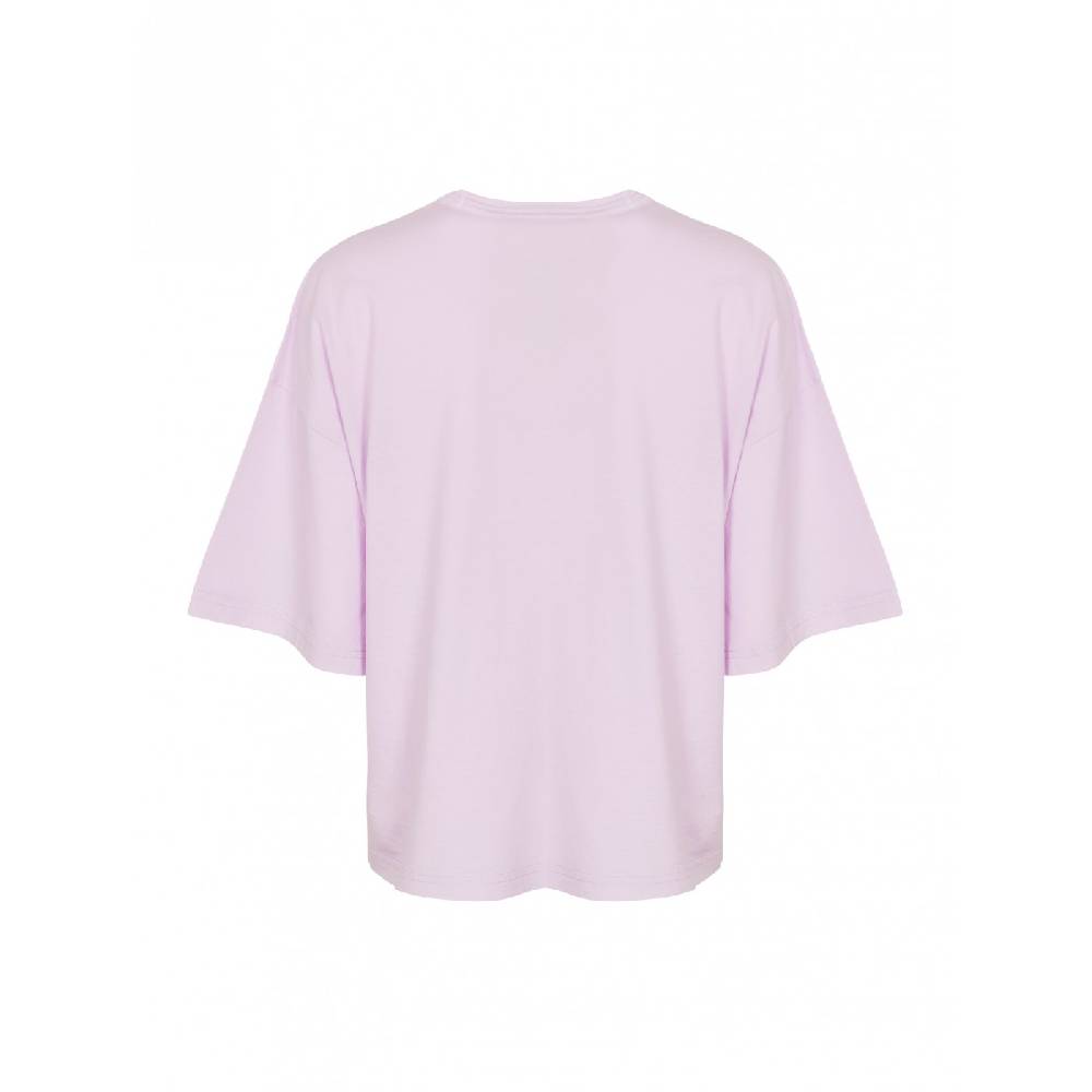 FORTE FORTE T shirt over jersey cotone bio Smaltimento dello stoccaggio