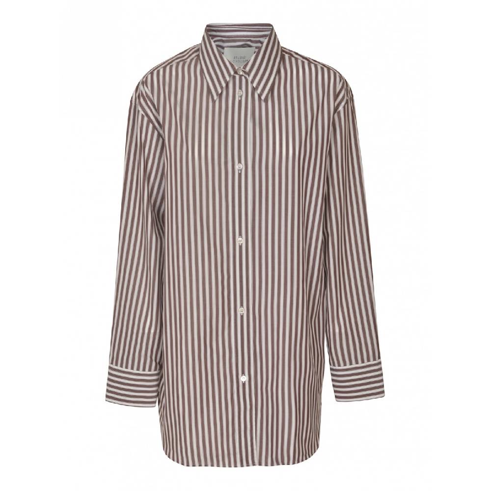 STUDIO NICHOLSON Camicia over a righe In vendita