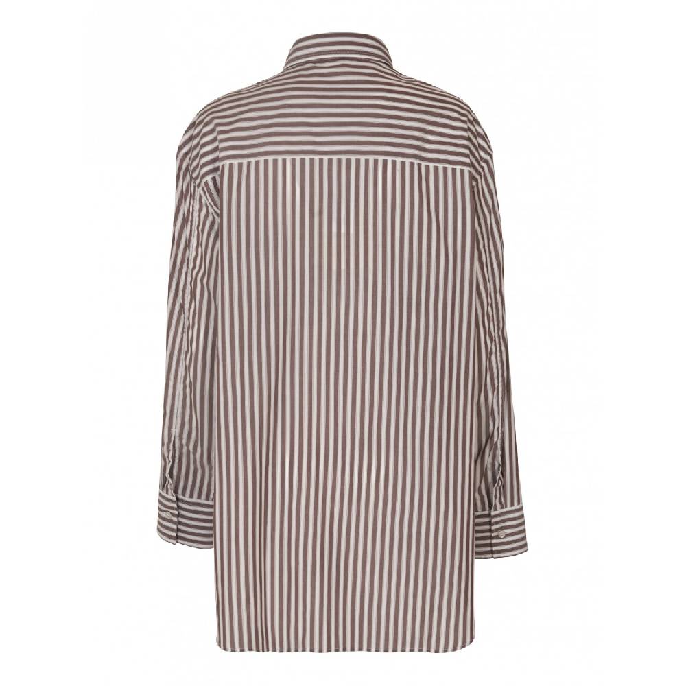 STUDIO NICHOLSON Camicia over a righe In vendita