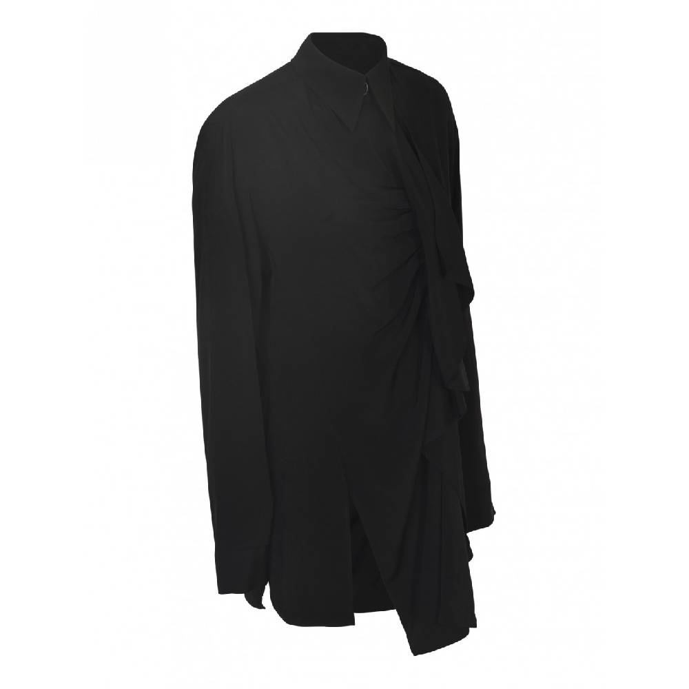 Y&#039;S YOHJI YAMAMOTO Camicia jabot Qualità