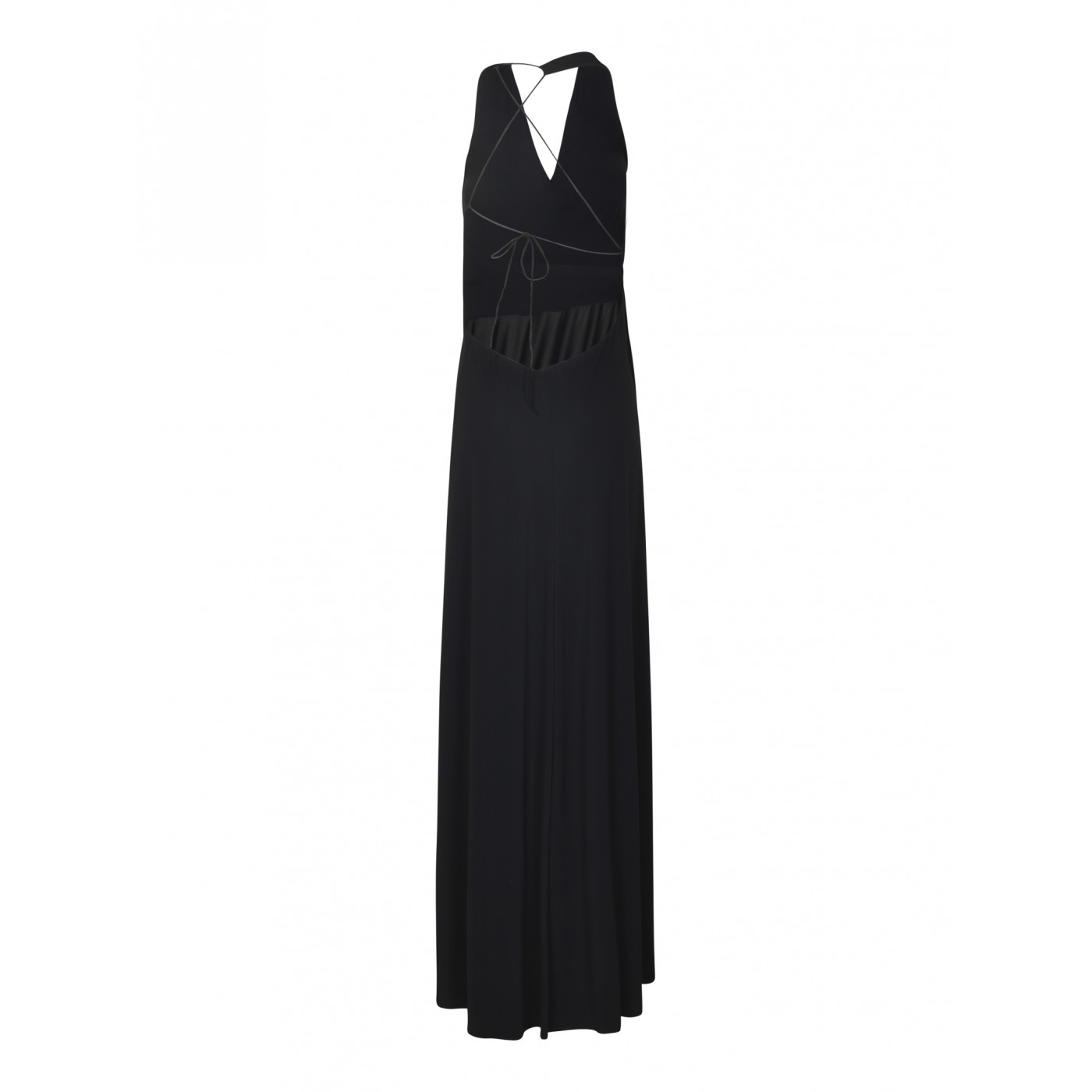 AMAZUIN Iselin abito lungo lacci schiena Black Friday Prezzi