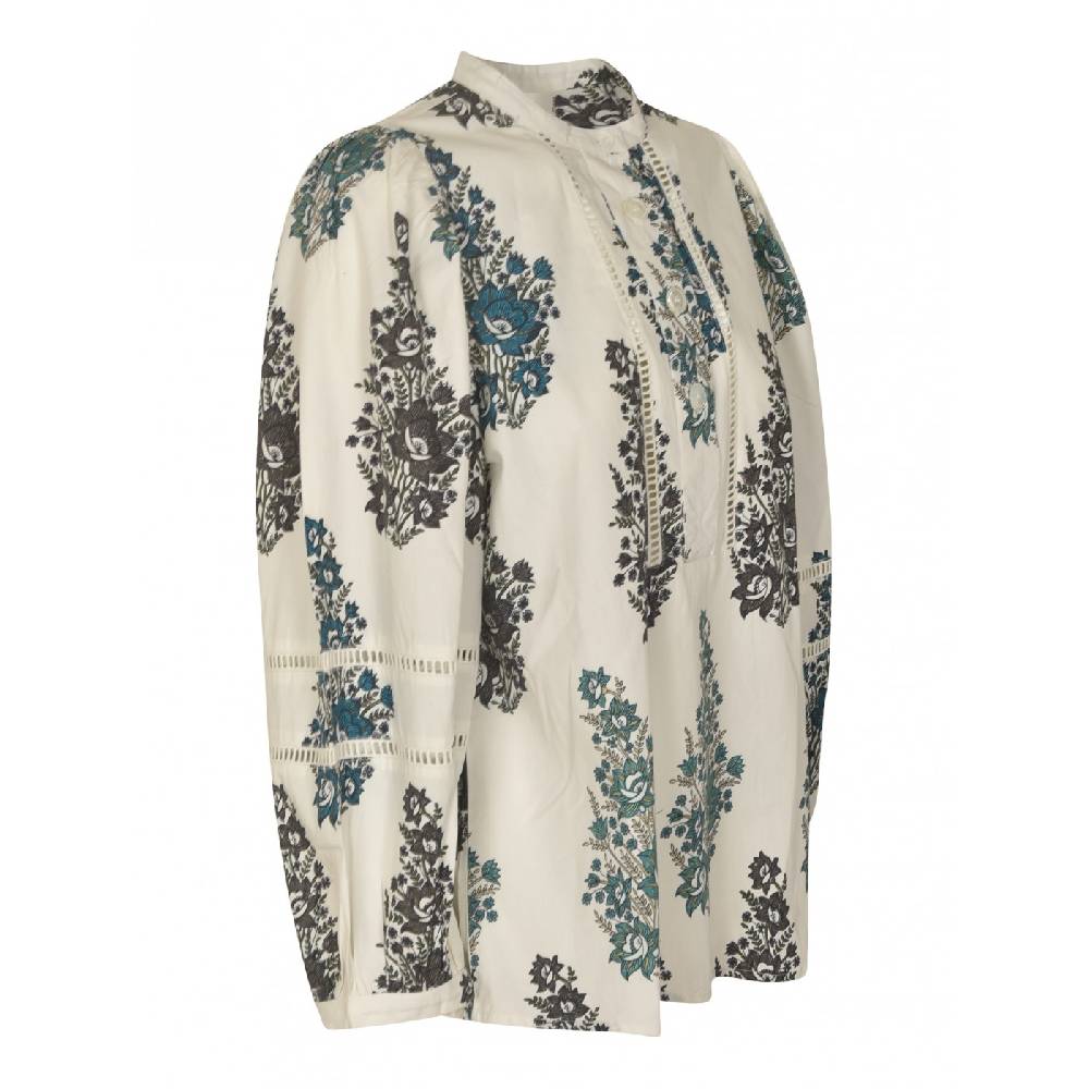 ANTIK BATIK Camicia manica sbuffo fantasia Nuovo