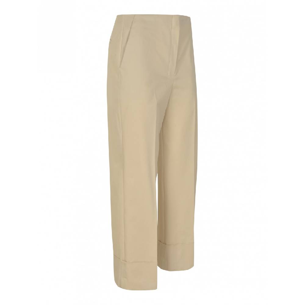 THEORY Pantaloni gamba larga con risvolto Saldi