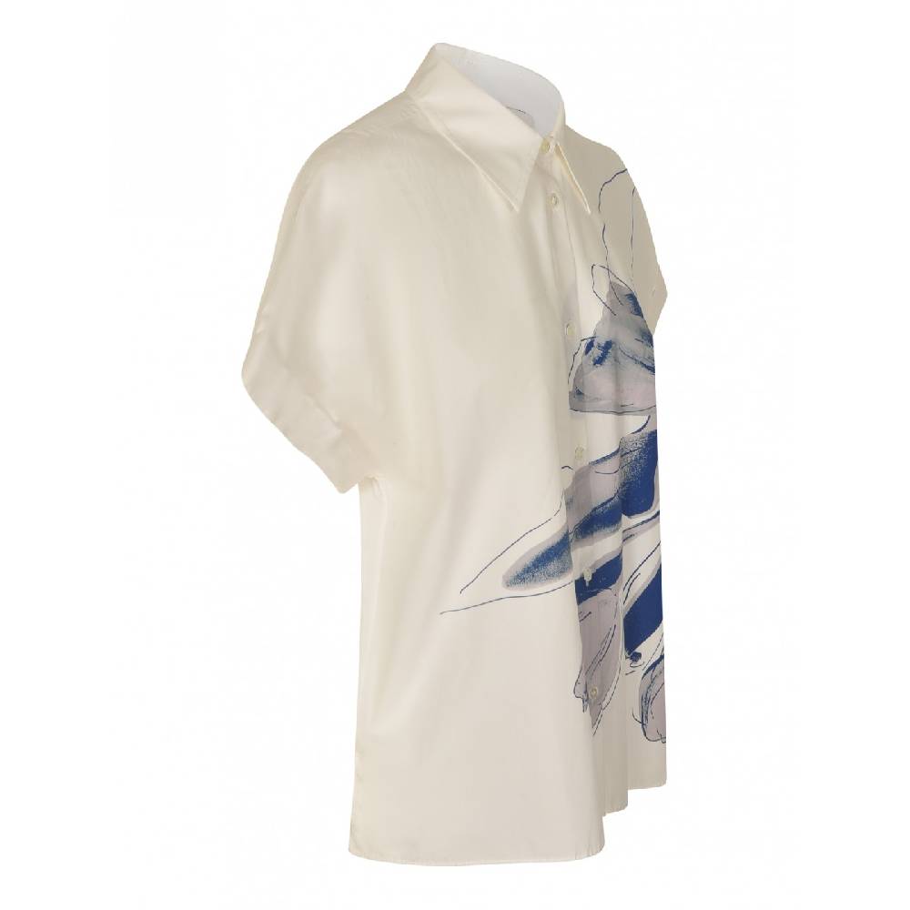PAUL SMITH Camicia m m con stampa fiore Hotsell