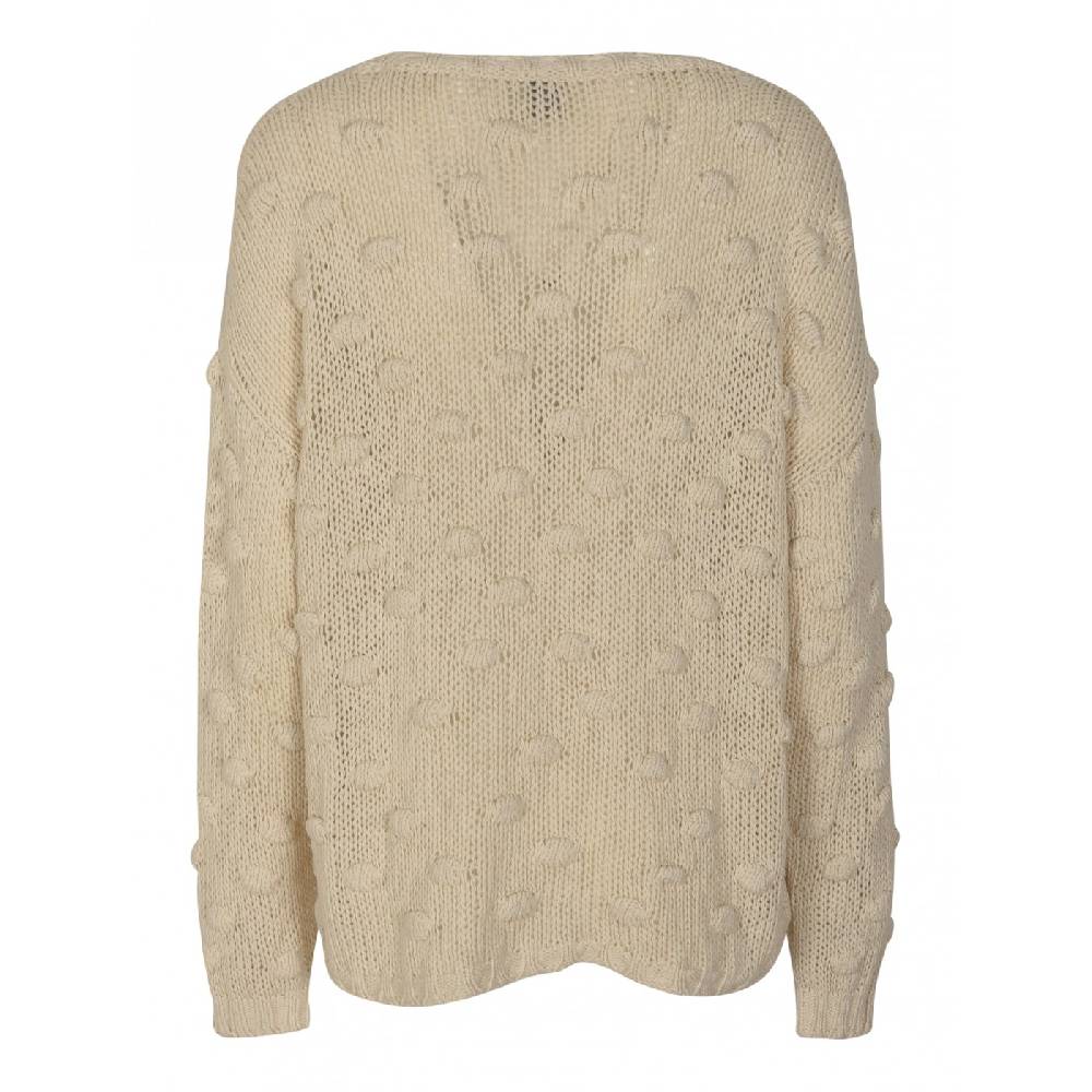 F CASHMERE Maglia girocollo pois Nuova