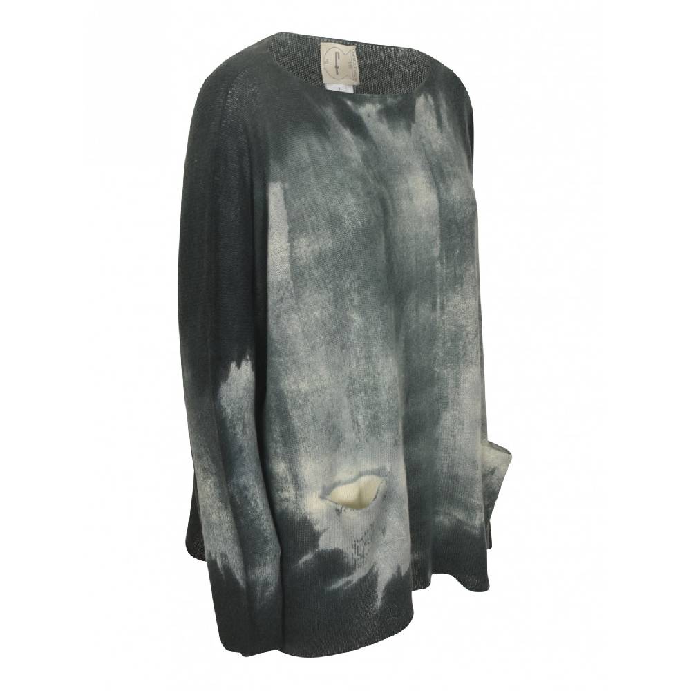 F CASHMERE Maglia barchetta con tasche Spedizione gratuita