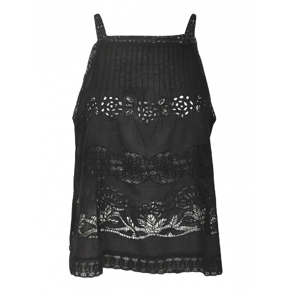 ANTIK BATIK Top senza maniche traforato aloha Negozio online di fabbrica