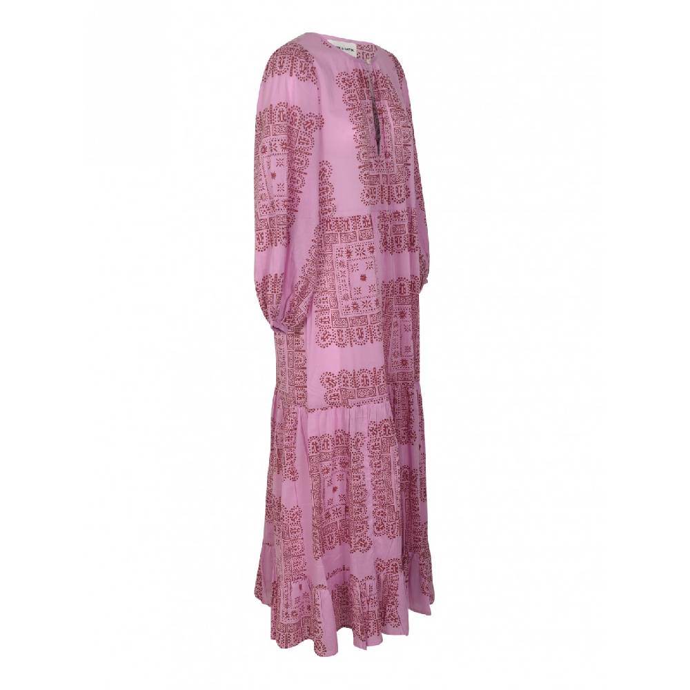 ANTIK BATIK Abito fantasia lungo Grande vendita